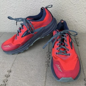 Brooks Cascadia 16 Athletic Running Shoes Pink Cobalt 1203631B647 Women Sz 9.5B - Picture 1 of 10