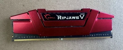 (Not working)G.SKILL Ripjaws V Series 8GB DDR4-3200 Memory F4-3200C16D-16GVRB - Image 1 of 3