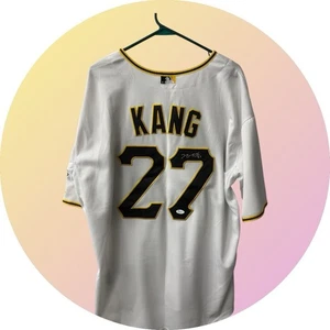 Jung Ho Kang Signed Pittsburgh Pirates Custom Jersey JSA COA  Custom 54 *RARE* - Picture 1 of 6