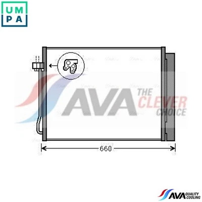 CONDENSER AIR CONDITIONING BWA5377D FOR BMW X5/SAV/F15/F85/E70 X6/SAC/F16/F86 - Image 1 of 4