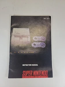 Super Nintendo SNES System nur Bedienungsanleitung - Bild 1 von 8