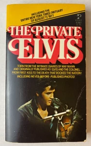 ELVIS MEMORABILIA BOOK THE PRIVATE ELVIS POCKET BOOK BY MAY MANN 1977 - Picture 1 of 5