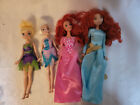 Disney Little Mermaid Brave Merida Tinker Bell Fairy 12" Doll