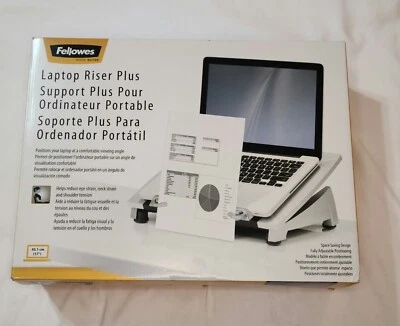 NIOB Fellowes Riser Plus  17" Laptop Ergonomic 872239 Computer Equipment Office  - Image 1 of 4