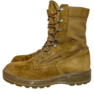 BELLEVILLE C300ST 8" Mid Calf Leather Nylon Combat Boots 12 Steel Toe Hot Weathe - Picture 1 of 8