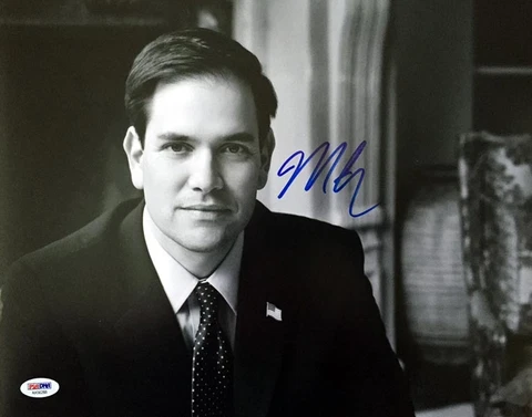MARCO RUBIO SIGNED AUTOGRAPHED 11x14 PHOTO 2016 PRESIDENTIAL CANDIDATE PSA/DNA Cover