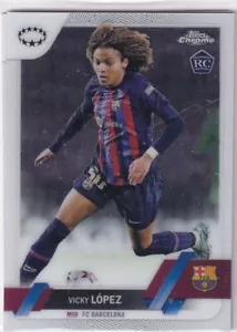 Topps Cromo Mujer CL 2023 Nº 2 Vicky Lopez Rookie - Imagen 1 de 2