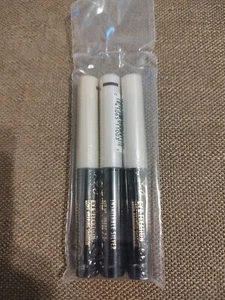 New Jordana Eye Fixation Long Wearing Shadow EF-03 Insatiable Silver Pack of 3 - Picture 1 of 1