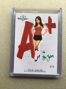 2012 Benchwarmer Hot For Teacher Flo Jalin  A+ Auto #3/3 - Picture 1 of 1