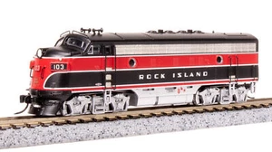 Broadway Limited 7753 N Scale CRIP EMD F7 AB Unit-A Diesel Locomotive #103/105B - Picture 1 of 5