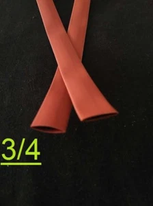 Tubo de poliolefina retráctil térmico 3/4"" pulgadas 19 mm rojo 2:1 - Imagen 1 de 6