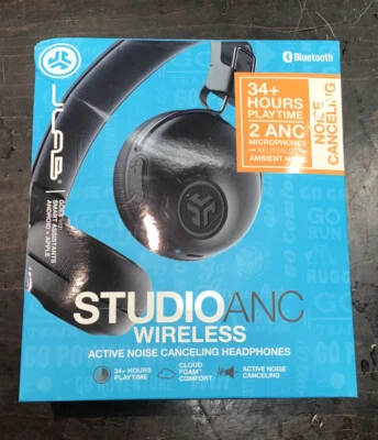 JLAB Studio ANC Wireless Bluetooth Headphones. Box Open Item New. - Image 1 of 2