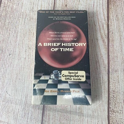 BRAND NEW VHS A Brief History of Time (VHS, 1993) STEPHEN HAWKING - Image 1 of 4