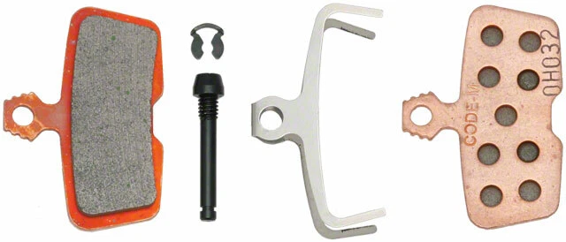 SRAM Disc Brake Pads - Sintered Compound, Steel Backed, Powerful, For Code 2011+ - Image 1 of 1