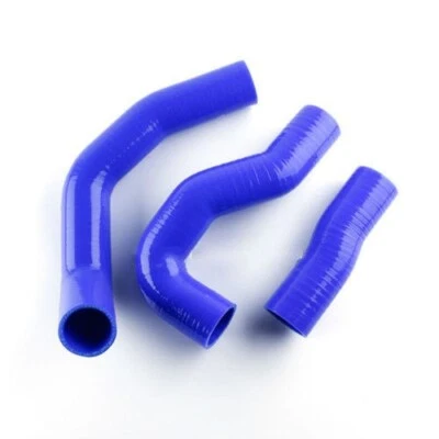 Manguera de radiador de silicona azul para Mitsubishi L200 Triton 2001 2002-2007 2,5 TD 4x4 Foto 1 de 4