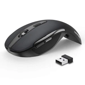 Folding Wireless Mouse 2.4G Travel With USB Receiver for Laptop Notebook PC C... - Picture 1 of 6