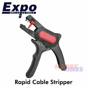 Cable Stripper Professional Rapid Expo Tools 79920 Wire Tool - Picture 1 of 5