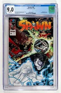 Spawn #20 CGC 9.0 White Pages (1994) Image  App. Houdini - Picture 1 of 2