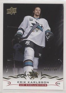 2018-19 Upper Deck UD Exclusives /100 Erik Karlsson #398