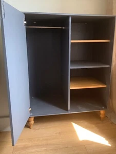 Used John Lewis & Partners Harvard Low Wardrobe H121cm x W94cm - Picture 1 of 7