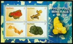 Philippinen #3216 Mineralien Souv. Bogen (postfrisch, unschlagbar) - Bild 1 von 1