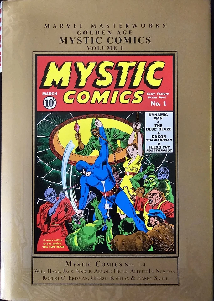 Marvel Masterworks Golden Age Mystic Comics Volumen 1 Tapa Dura Foto 1 de 1