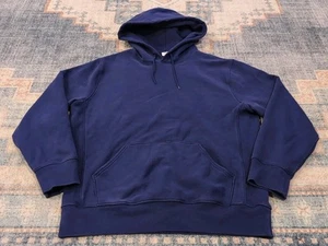 J Crew Sportswear 14 Oz Heritage Hoodie - Purple - Large - Imagen 1 de 2
