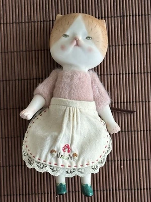 Modidoll Korean Artist Bisque Ceramic Cat girl Doll - Image 1 of 4