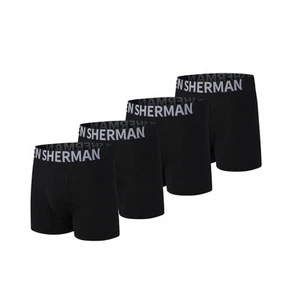 NWT Ben Sherman. * Men 4 Pack. Microfiber Boxer Brief. Black. MSRP $48.50 - Picture 1 of 5