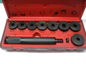 Snap-on tools USA A158B Bushing Driver Set 10 Piece W/ Case Lot# HBD3 - Picture 1 of 8