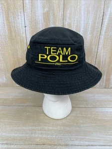 Team Polo RL Polo Sport Ralph Lauren Bucket Hat Negro Talla S/M - Imagen 1 de 8