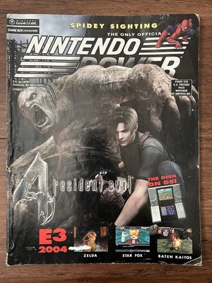 Nintendo Power Vol. 182 Resident Evil 4, DS, E3 2004. No Poster/Stickers Foto 1 de 3