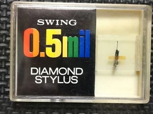 Toshiba Swing ToN300C Diamond Stylus 0.5mil 0.013mm Record Needle Replacement - Picture 1 of 5