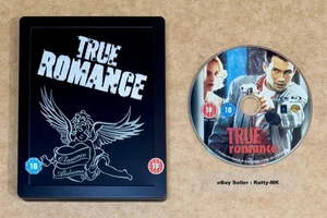 TRUE ROMANCE - UK EXCLUSIVE BLU RAY STEELBOOK (READ DESCRIPTION) - Picture 1 of 7