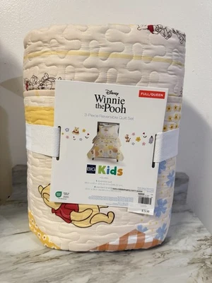 Disney Winnie The Pooh Friend 3-piece Comforter Set Full/Queen 2 Standard Shams - Image 1 of 4