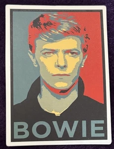 New DAVID BOWIE STICKER David Bowie Decal Ziggy Stardust Sticker 70s rock music - Picture 1 of 4