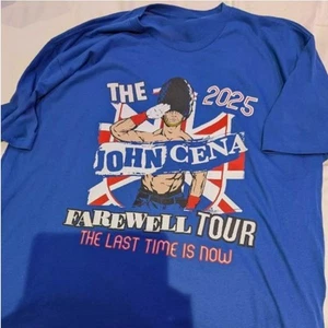 2 John Cena Farewell Tour 2025 WWE Raw London Wrestling Shirt All Size - Picture 1 of 3