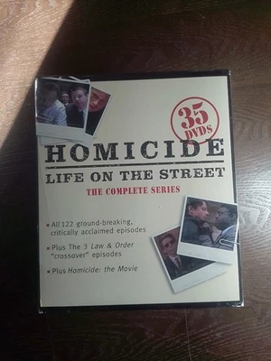 Homicide: Life on the Street, Complete Series (35 DVDs) - New - Sealed NIB - Image 1 of 4