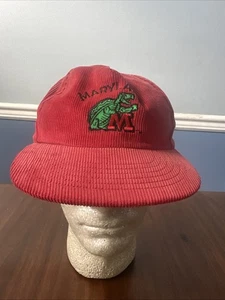 Maryland Terrapins Tortuga Logo Pioneer Industries Pana Snapback Sombrero De Colección - Imagen 1 de 7