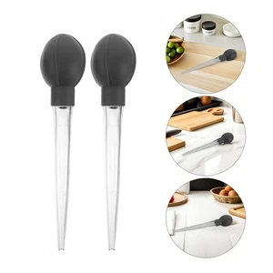  2 Stück Küche Pipette Tropfer - Multifunktionales Flüssigkeit Transfer Werkzeug - Öl - Bild 1 von 12