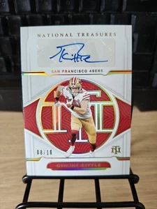 George Kittle TE Auto 2021 Panini National Treasures. Low Number /10 49's - Picture 1 of 5