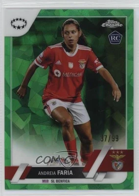 2022-23 Topps Green /99 Andreia Faria #21 Rookie RC - Image 1 of 2