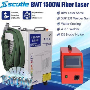Máquina soldadora láser de fibra 1500 W 4 en 1 máquina de corte de metal de limpieza láser UE - Imagen 1 de 15