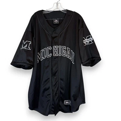 Camiseta De Colección Universidad Michigan Wolverines XXL Béisbol Coliseo Atletismo Foto 1 de 4