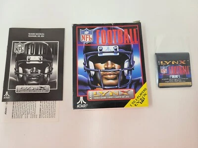 NFL Football Atari Lynx [CIB] TESTED WORKS - Image 1 of 4