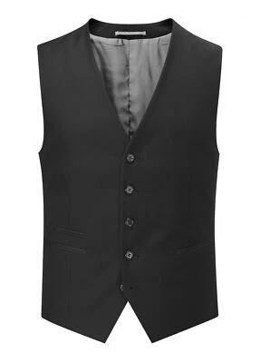 Skopes Moda Hombre Chaleco Anthony en Negro Talla 34-62 - Imagen 1 de 2