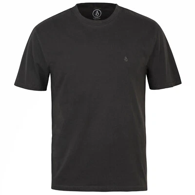 Volcom Solid Stone EMB T-Shirt black - Volcom Shirt mit Stone Logo - Bild 1 von 3