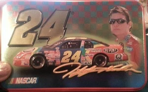 Jeff Gordon Collector's Tin with 2 Decks of Playing Cards by Bicycle - Picture 1 of 1