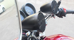 Bluetooth Audio System Waterproof 360° Swivel Aluminum Motorcycle - Picture 1 of 5