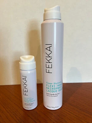Juego de laca para el cabello Fekkai Clean Stylers FLEXI-HOLD *NUEVO* Foto 1 de 2